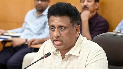 Higher Education Minister MC Sudhakar.