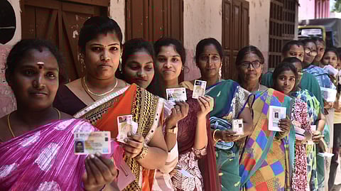 Among major cities, Chennai registered 83.73 per cent polling, while Madurai saw 80.55 per cent, Coimbatore 84.76 per cent and Tiruchirappalli district 85.43 percent polling.