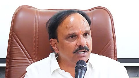 Karnataka Minister for Planning and Statistics D Sudhakar