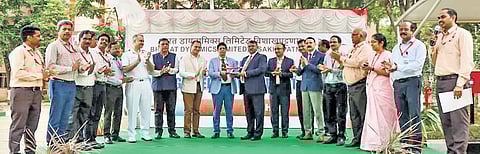 Bharat Dynamics Limited (BDL), a defence public sector undertaking under the Ministry of Defence, delivered a production-grade Wire Guided Heavy Weight Torpedo (WGHWT) to NSTL at its Visakhapatnam unit on Saturday