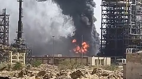 the massive fire at the Pachpadra Refinery in Rajasthan’s Balotra district on April 20