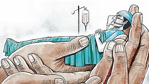 Vanitha (32), from Vijayanagar in West Bengaluru, admitted for childbirth, alleged that she was kept longer than necessary after a Caesarean section, and felt neglected