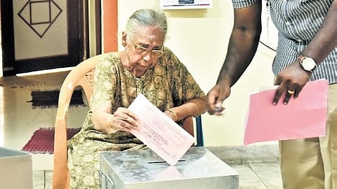 The exact number of postal ballots cast would be revealed only during counting day.