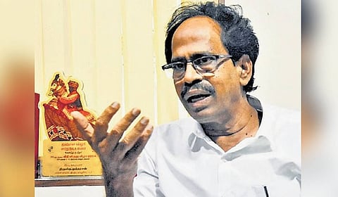 CPI state secretary M Veerapandian.