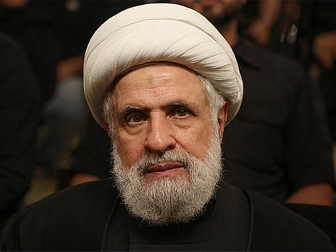 Hezbollah chief Naim Qassem rejects direct talks with Israel.