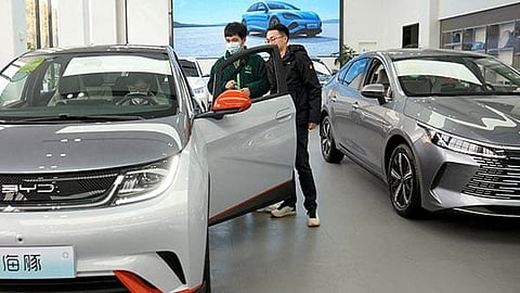 The EU proposal implicitly targets Chinese makers of batteries and electric vehicles by requiring foreign firms to partner with European firms.