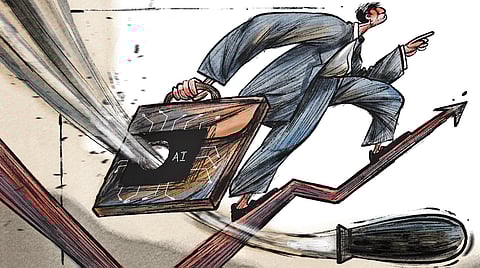 By one estimate, Asia contributed nearly two-thirds of global AI trade growth in the first half of 2025