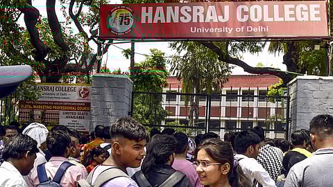 Hansraj College suspends 30 students, including four student union office bearers, over alleged misconduct.