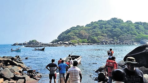 Devgad Island, as named by the Uttara Kannada administration.
