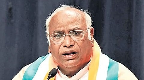 AICC President Mallikarjun Kharge