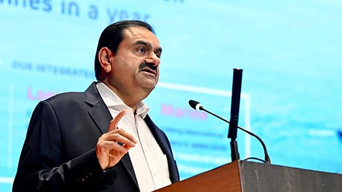 The Adani group chairman also announced a "partnership model" aimed at consolidating vendors and contractors into a smaller pool of accountable partners.