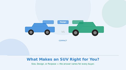 What Makes an SUV “Right” for You: Size, Design, or Purpose?