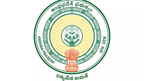 Andhra Pradesh government emblem used for representation