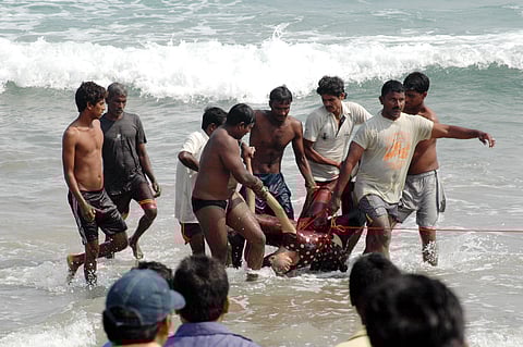 Bodies of 5 GITAM students retrieved