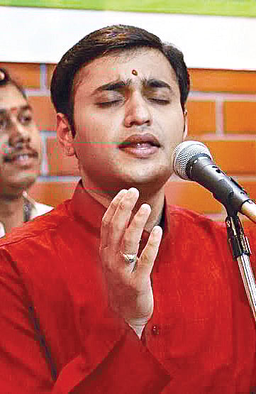 Music is life for Vinay S R