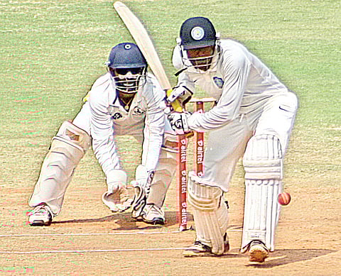 Pawan, Sathish steady Karnataka against Tamil Nadu