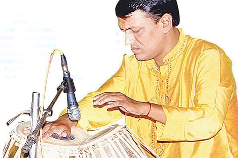 Playing tabla is Karpur's passion