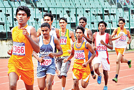 Nishok claims under-19 1500m gold