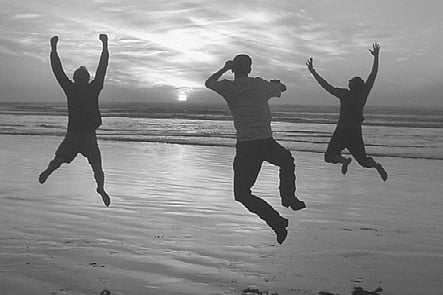 One must work for happiness