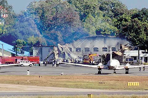 Airport fire reduces seven aircraft, Rs 100 crore to ashes