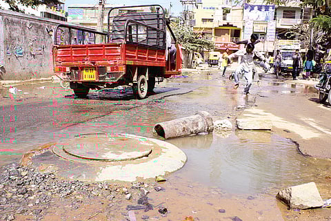 Devasandra’s leaking pipe issue