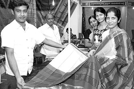 Karnataka’s own Molakalmuru silk sarees go online