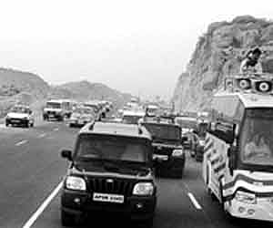 Gachibowli-Shamshabad expressway partly opened