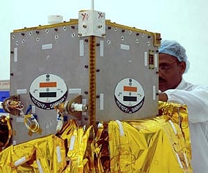 The Moon Impact Probe (MIP) instrument. (Photo IANS)