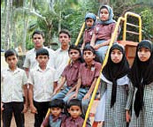 The twin children of Kodinhi MA Higher Secondary School.