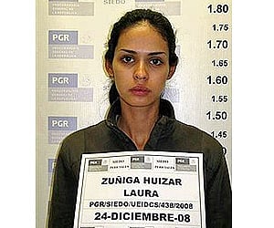 Beauty queen Laura Zuniga photo released by Mexico's Attorney General's Office on Friday Dec. 26, 2008. (AP)