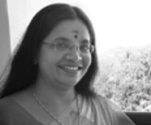 Speaking as her own voice