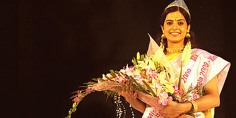 Archana Nair won the title of Miss Kerala
