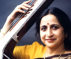 Carnatic vocalist Aruna Sairam performing at a recital. (IANS Photo)