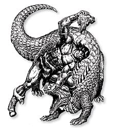 The cowboy of ancient times comes alive