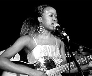 A scene from the Kenyan play, ‘Githaa’, directed by Keith Pearson which was staged at the ITFoK on Wednesday.