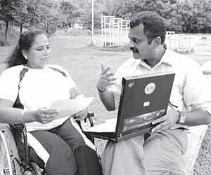 Malathi K Holla with Anantha Krishnan