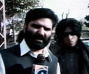 File photo of Pakistani television reporter Musa Khan Khel. AP