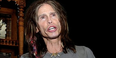 Aerosmith lead singer Steven Tyler. (File photo / AP)