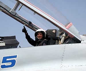 Indian woman becomes world's first to fly MiG-35
