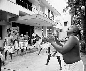 They may not possess the cricket gear like their counterparts in conventional schools.