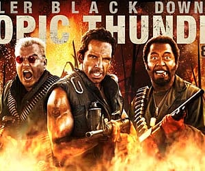 Tropic Thunder a comic roller coaster