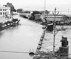 Mantralayam under water