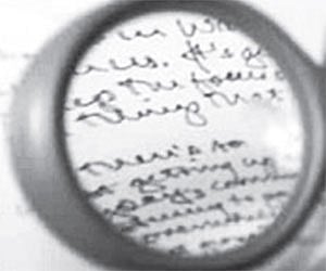 It’s all in your handwriting!