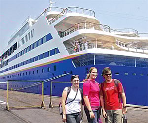New Passenger Ship to  Lakshadweep Launched