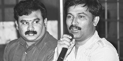 Director Prashanth and producer Anaji Nagaraj