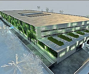 An artist's impression of Christie's Fine Art Storage Service that will open in 2010. ( Photo: IANS)