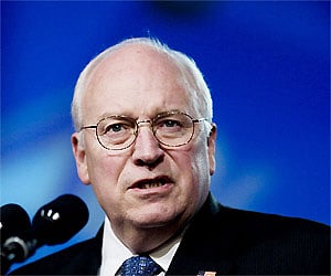 Former US vice-president Dick Cheney. 