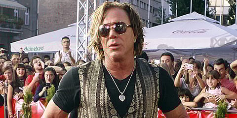 Mickey Rourke(AP)