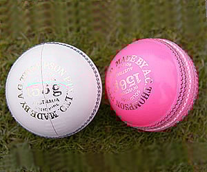 Pink cricket balls have been experimented with in England. (File photo)