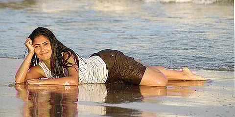 Sanjana on a fast track